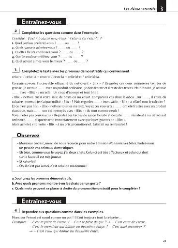 Les 500 Exercices de Grammaire Livre de l'eleve B1 + corriges - фото 13