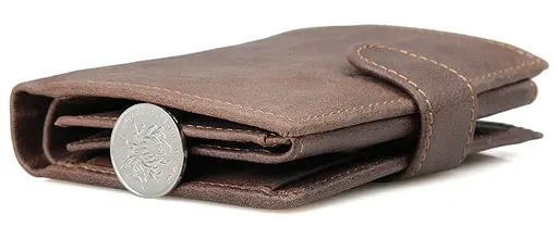 Чоловічий шкіряний гаманець Vintage 10х13 см acs0014991 - фото 4