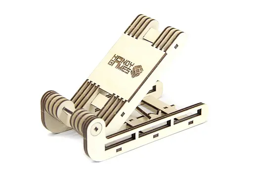 Дерев'яний конструктор "Підставка для телефону" 25 деталей - фото 8