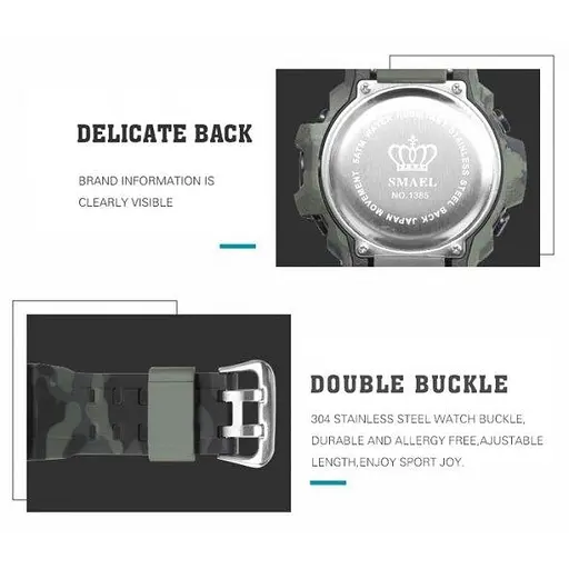 Мужские наручные часы Smael White - фото 5