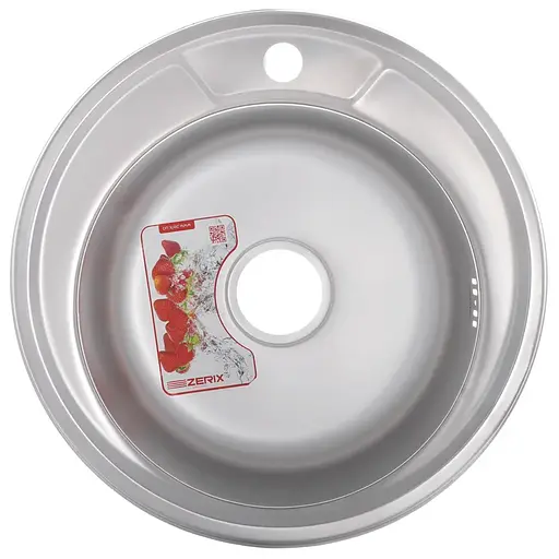 Кухонна мийка Zerix Z490-08-180MD micro decor ZS0558, Decor - фото 1