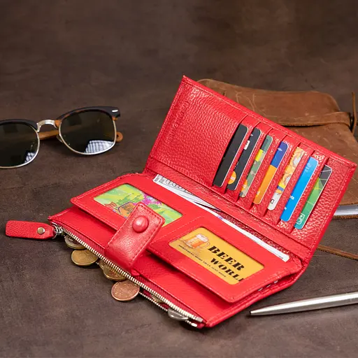 Кожаный женский кошелек ST Leather 19х9х1.7 см acs0015070 - фото 6