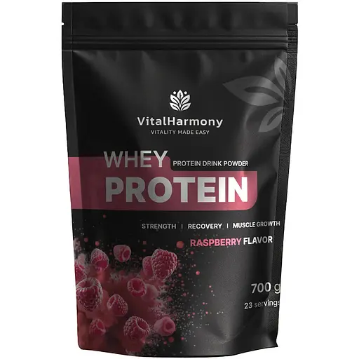 Протеїн Whey Protein, 700 грам Маліна VitalHarmony vit0000029 - фото 1