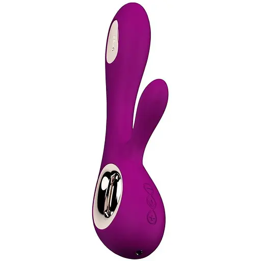 Вибратор-кролик Lelo Soraya Wave Deep Rose манящие движения ствола - фото 5