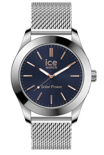 Часы Ice-Watch ICE steel solar Silver Dark Blue 023794