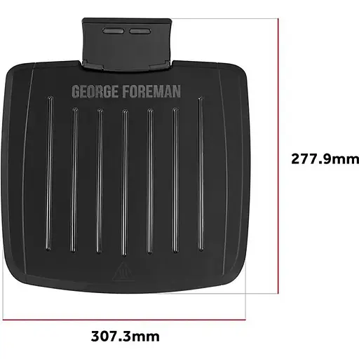 Гриль прижимной Russell Hobbs George Foreman Immersa Medium 1300Вт черный - фото 4