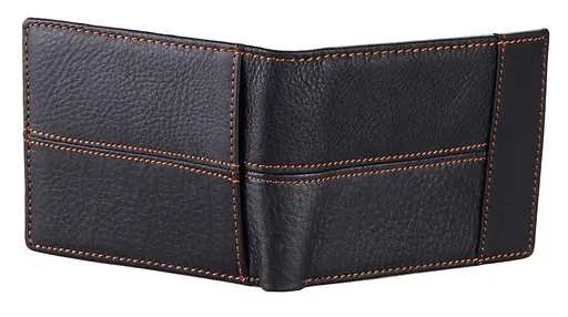 Мужской кожаный кошелек Vintage 12x9.5 см acs0015365 - фото 5