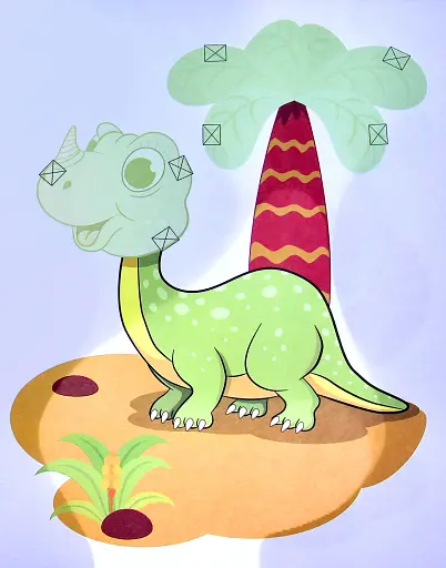 Об'ємні аплікації. Диносвіт - фото 2