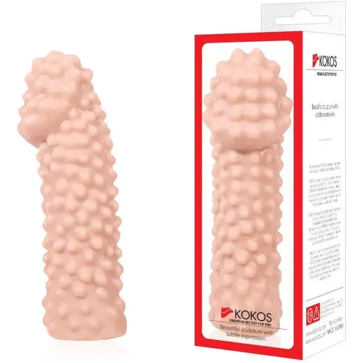 Насадка на член Kokos Extreme Sleeve ES.10 розмір M - фото 4