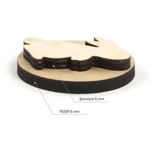 Штамп для вибійки Rosa Talent №1 Великдень 4x5см - фото 2