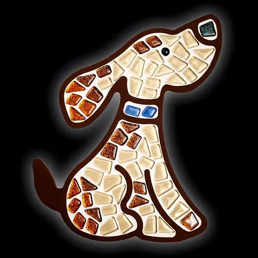 Дитячий набір для творчості кришталева мозаїка "Песик" Mosaaro MA7005 - фото 2