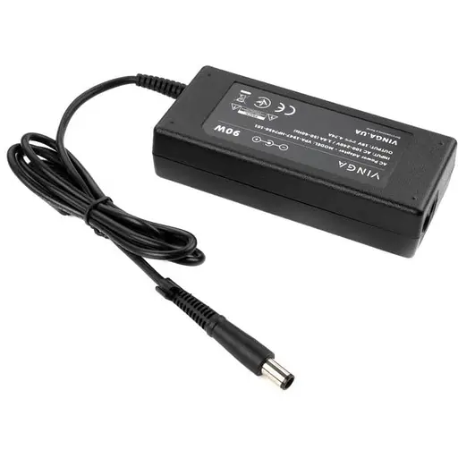 Блок живлення для ноутбука Vinga HP 90W 19V 4.74A раз'ем 7.4*5.0 (VPA-1947-HP7450-101) - фото 1