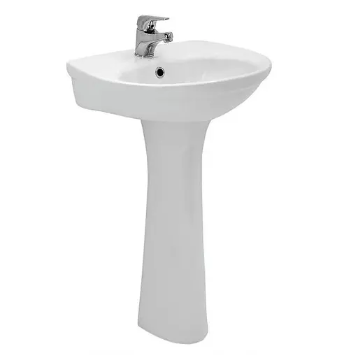 Умывальник мебельный Cersanit Eko 60 см с отверстием Белый K07-234 30412 - фото 4