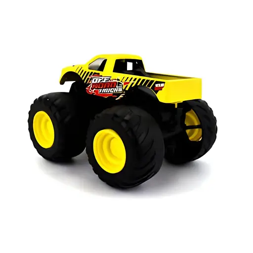 Джип A2-07-02 жовтий, інерційний, металевий, 8,5 см, компактний розмір - фото 2