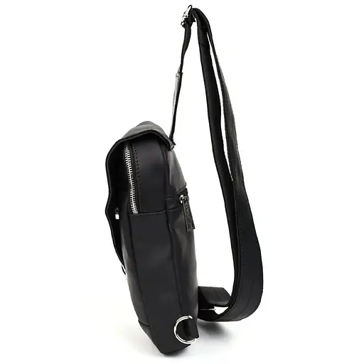 Рюкзак кожаный слинг на одно плечо TARWA 18х27х4.5 см sum0028237 - фото 3