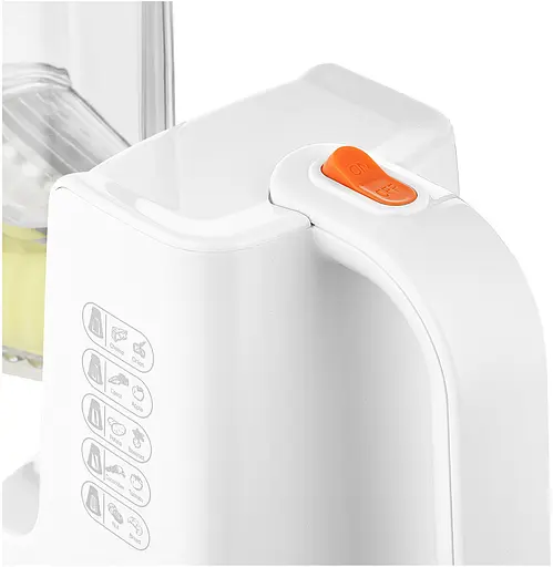 Sencor Мультирізка стаціонарна, 150Вт, 5 насадок, білий - фото 6