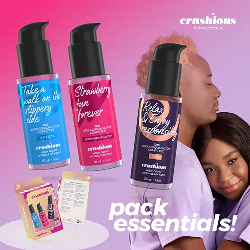 Набір лубрикантів Crushious Essentials 3 в 1 3 шт. по 50 мл - фото 5