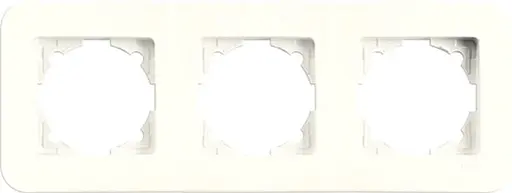 Рамка потрійна VIKO Rollina горизонтальна Кремова (90481053)
