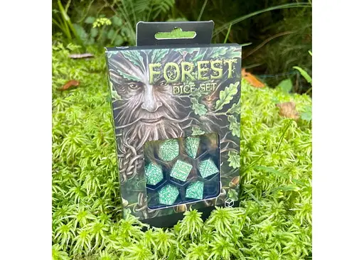 Набір кубиків Forest Dice Set: Tundra , 7 шт. (SFOR4G) - фото 6