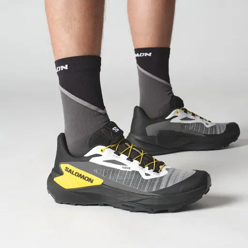Кросівки Salomon Genesis 9.5 Black/White/Lemon - фото 6