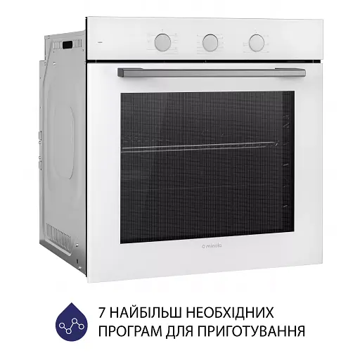 Духовой шкаф электрический Minola EO 675 WH - фото 3