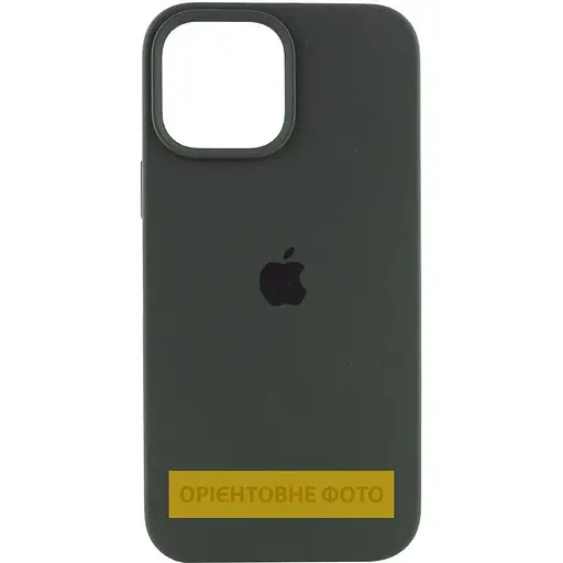 Чохол Silicone Case Full Protective (AA) для Apple iPhone 16 (6.1) Зелений / Cyprus Green - фото 1