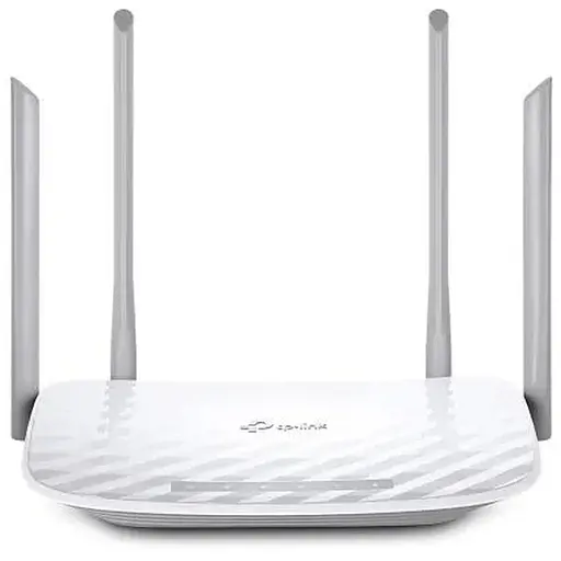 Роутер TP-LINK Archer C50 V4, Wi-Fi 802.11a/b/g/n/ac, до 867 Mb/s, 2.4/5GHz, 4 LAN 10/100 Mb/s, RJ45 10/100Mb/s, 4 зовнішні антени