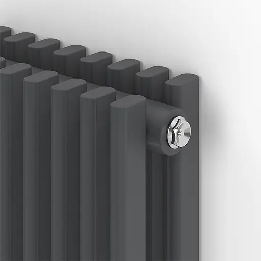 Радіатор дизайнерський Ideale Giulia 12 16/1800/448 антрацит, Антрацит - фото 2