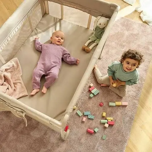 Манеж-ліжечко Lionelo Laura Grey Concrete (LO-LAURA GREY CONCRETE) - фото 13