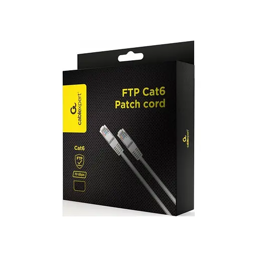 Патч-корд 7.5м FTP cat 6 CCA gray Cablexpert (PP6-7.5M) - фото 3