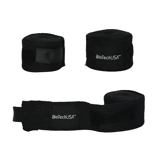 Бинты боксерские BiotechUSA Bedford 2 черный 3.5 м
