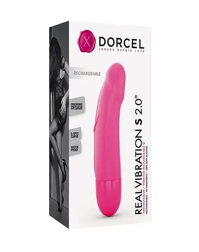 Вібратор для точки G Dorcel Real Vibration 2.0 16 см рожевий - фото 7