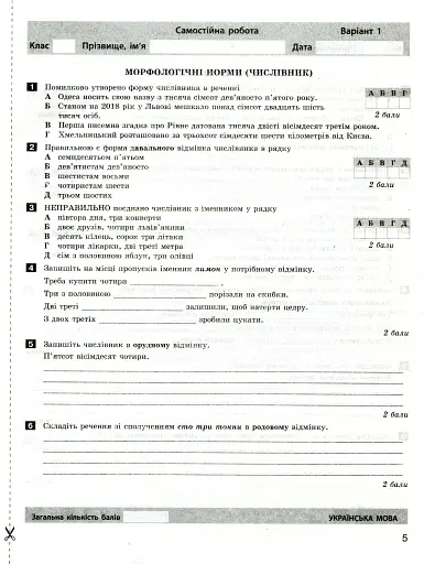 Українська мова та література. 11 клас. Рівень стандарту. Тестовий контроль результатів навчання - фото 3
