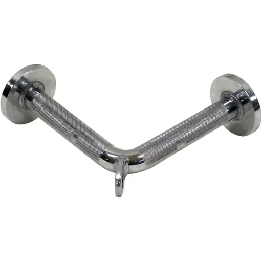 Ручка для верхньої тяги York Fitness V подібна на трицепс, хром - фото 2