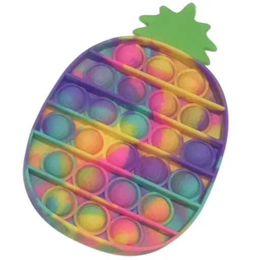 Сенсорна іграшка Pop it ананас різнокольоровий - фото 1