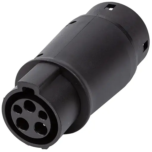 Адаптер HiSmart для електромобіля Type 2 (Female) - Type 1 (Male)