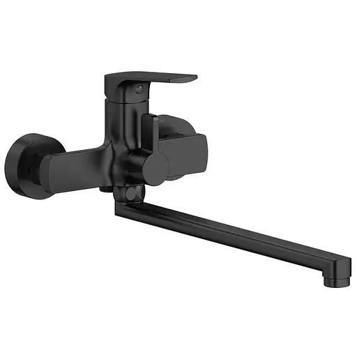 Змішувач для ванни Mixxus Premium Mone 006 Euro Black MI6776 Чорний матовий - фото 1