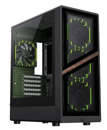 Корпус GameMax Aeris 330 GB Без БП Black (AERIS 330 GB) - фото 1