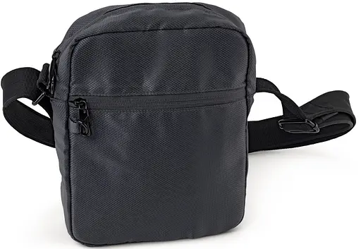 Чоловіча сумка через плече Антизлодій із Rfid захистом чорна LS sum0028743 - фото 1