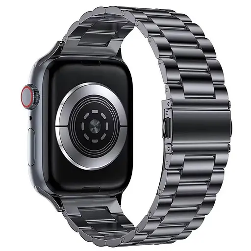 Ремінець Steel Elegance для Apple Watch 38/40/41/42mm(ser.10) Black - фото 2