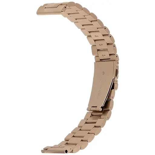 Ремешок Steel Strap 22 мм Gear S3/S2 Сhampagne - фото 1