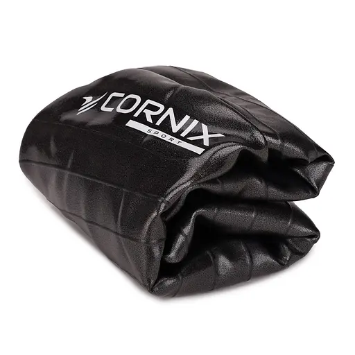 М'яч для фітнесу (фітбол) Cornix 55 см Anti-Burst XR-0014 Black - фото 2