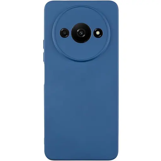 Чохол Getman TPU Liquid Silk Full Camera для Xiaomi Redmi A3 Синій/Navy Blue