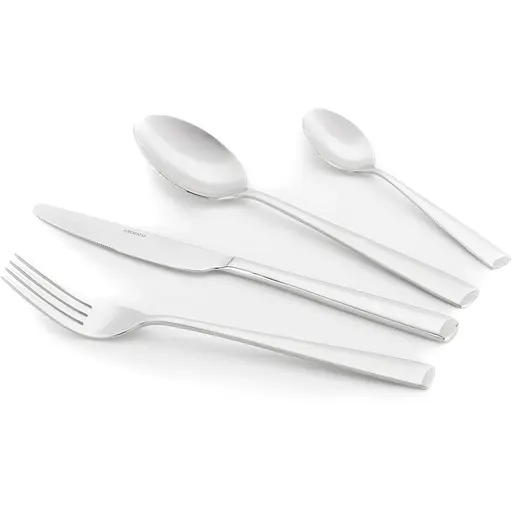 ARDESTO Набір столового приладдя Black Mars Tia 24 пр., нержавіюча сталь