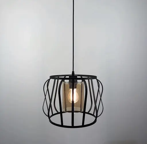 Підвісний світильник на один великий плафон | Арт. 12682/1 | Line F - фото 3