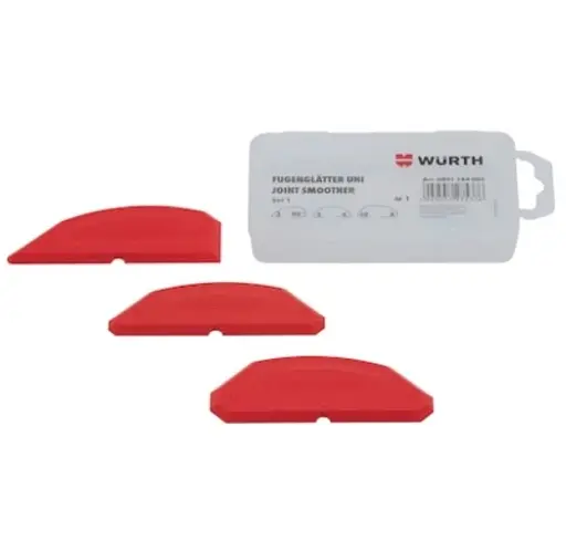 Комплект шпателей Wurth UNI-1 для герметика 3 шт. (0891184003)
