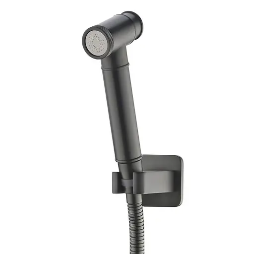 Гігієнічний гарнітур Imprese Grafiky ZMK041807121, Чорний матовий - фото 1