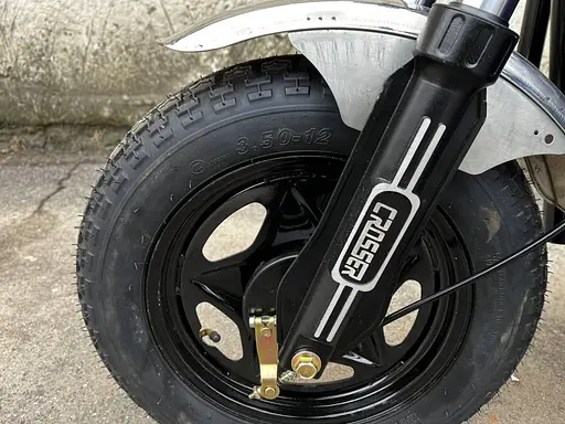 Грузовой электроскутер-самосвал трехколесный CROSSER Cargo 13" (1500W 60V, 32Ah) Синий - фото 4