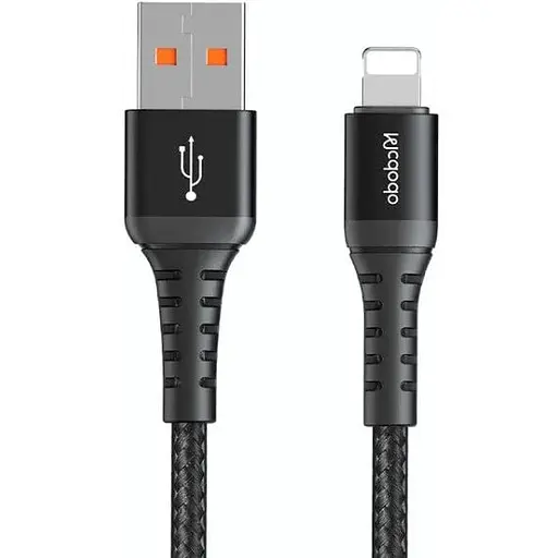 Кабель Mcdodo Lightning Charging Data Cable 1 м CA-2261 Чорний