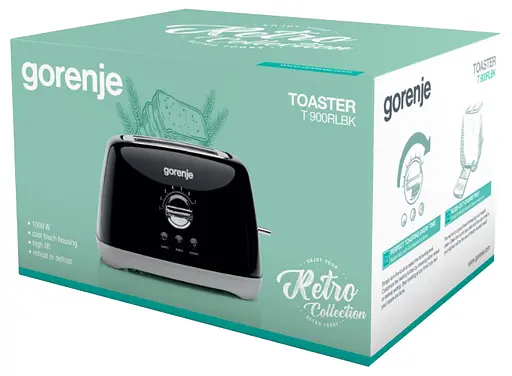 Тостер Gorenje T 900 RLBK (6587622) - фото 2